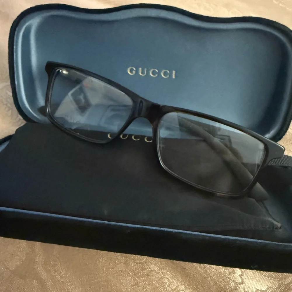 Gucci glasses Havana Transparent Demo Lens Demo Lens - Picture 5 of 9